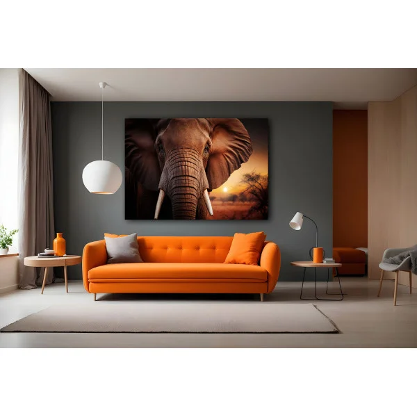 Elefant african - Tablou Animale Salbatice