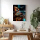 Fluture multicolor - Tablou Fluturi