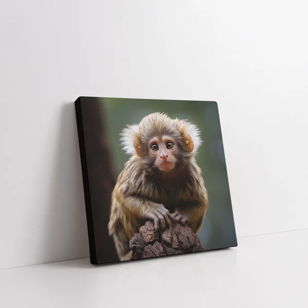 Cute monkey - Tablou Animale Salbatice