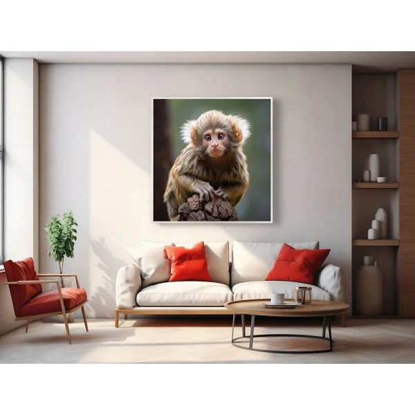 Cute monkey - Tablou Animale Salbatice