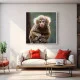 Cute monkey - Tablou Animale Salbatice