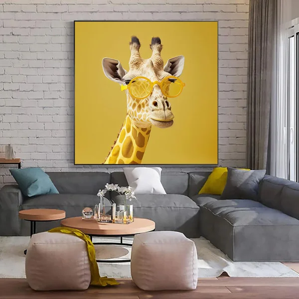 Fashion giraffe - Tablou Animale Salbatice