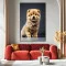 Chow-chow adorabil - Tablou Caini
