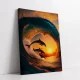 Jocul Valurilor - Tablou Delfini