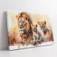 Lion Family - Tablou Lei