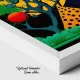 Geometrie și Culoare - Tablou geometric