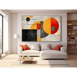 Simfonie Geometrică - Tablou geometric