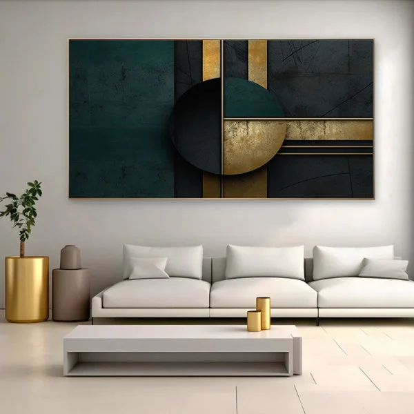 Geometrie în Culori - Tablou geometric