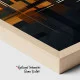 Ritm si Geometrie - Tablou geometric