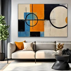 Eleganta in Simplitate - Tablou geometric