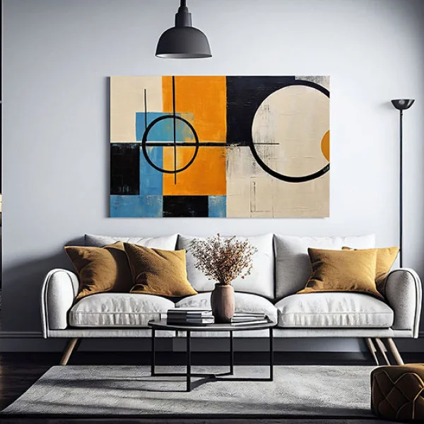 Eleganta in Simplitate - Tablou geometric