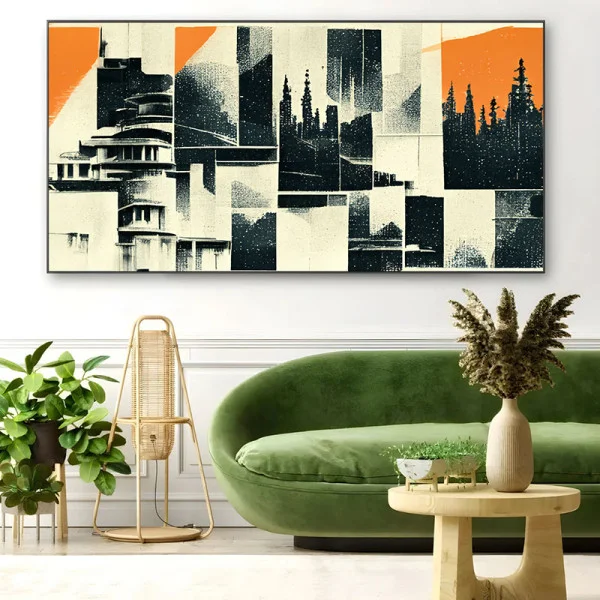 Forme in Miscare - Tablou geometric