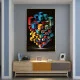 Abstract si Concret - Tablou geometric