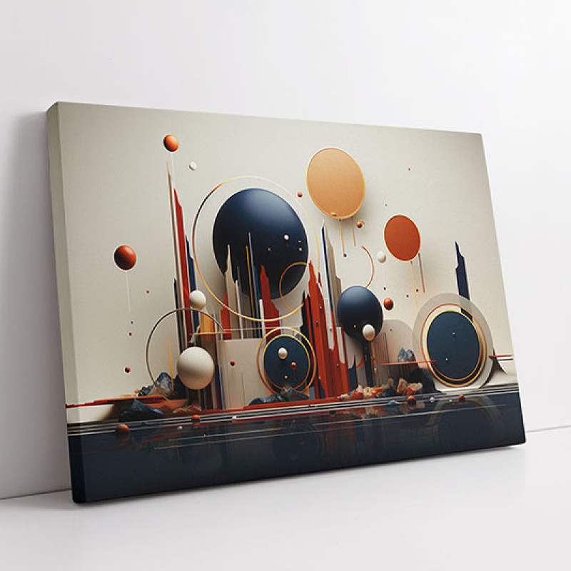 Forme si Culori - Tablou geometric Forme si Culori - Tablou geometric