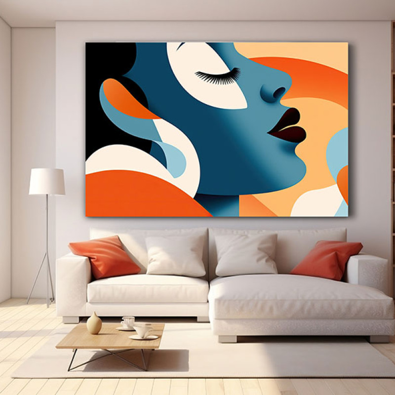 Contururi si Siluete - Tablou geometric