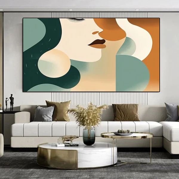Evolutia Frumusetii - Tablou geometric