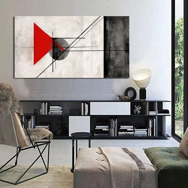 Ritm și Culoare - Tablou geometric