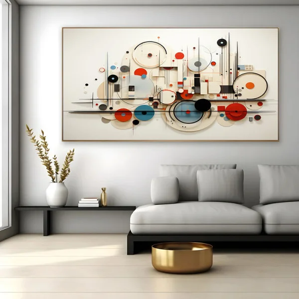 Lumea Formelor - Tablou geometric