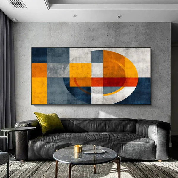 Povești Geometrice - Tablou geometric