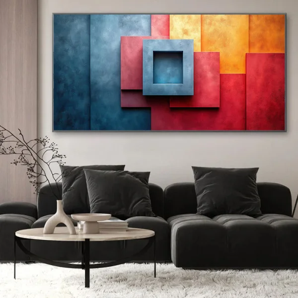 Dansul Culorilor - Tablou geometric