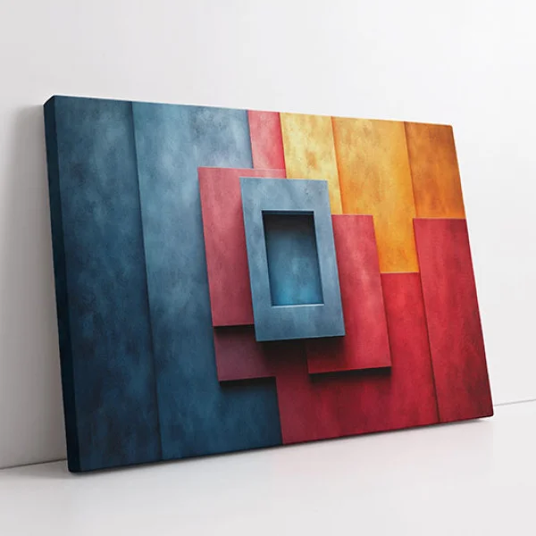 Dansul Culorilor - Tablou geometric