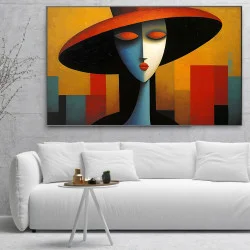 Cautarea Liniei Perfecte - Tablou geometric