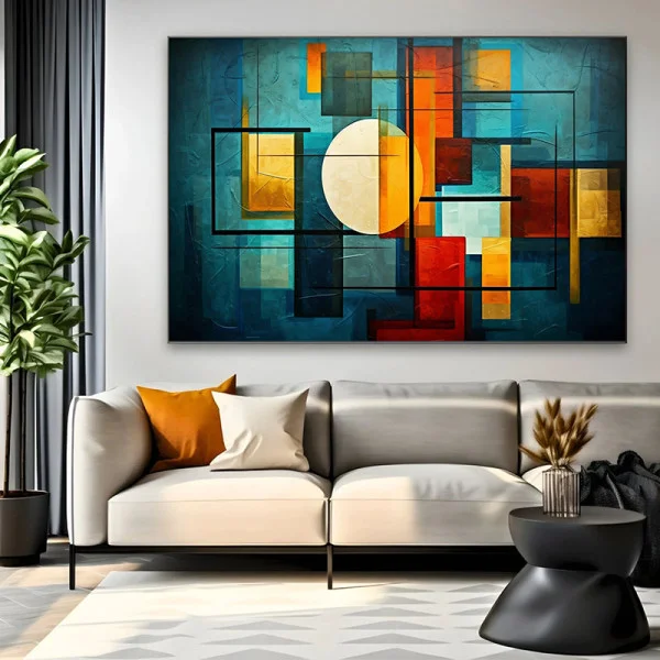 Melodia Geometriei - Tablou geometric