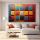 Geometrie si Culori - Tablou geometric