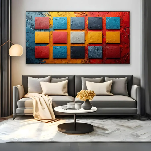 Geometrie si Culori - Tablou geometric