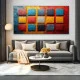 Geometrie si Culori - Tablou geometric