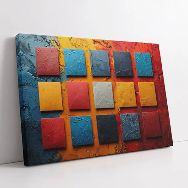 Geometrie si Culori - Tablou geometric
