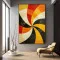 Perspective si linii - Tablou geometric
