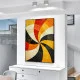 Perspective si linii - Tablou geometric