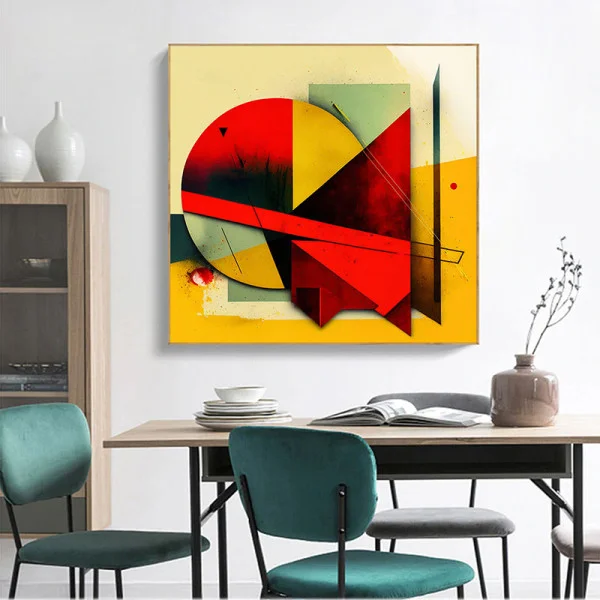 Magia Proporțiilor - Tablou geometric
