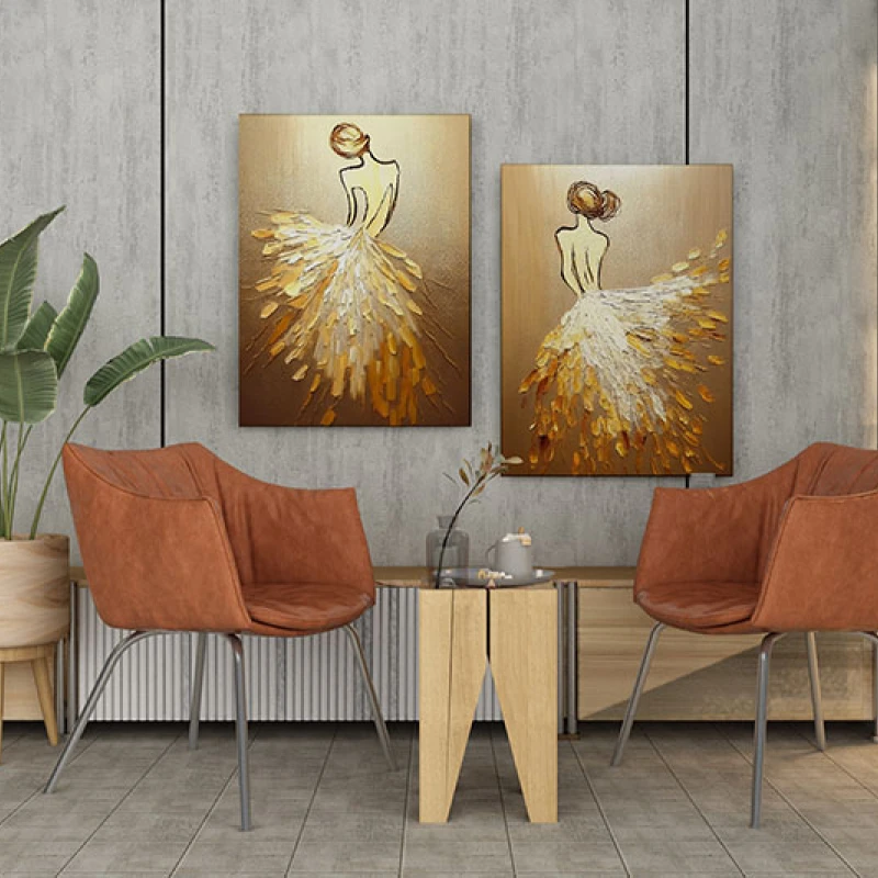 Balerine diafane - Set 2 Tablouri