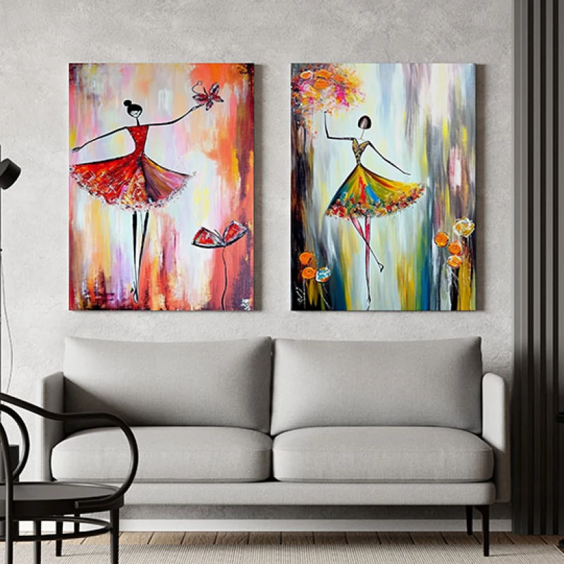 Armonia Miscarii - Set 2 Tablouri