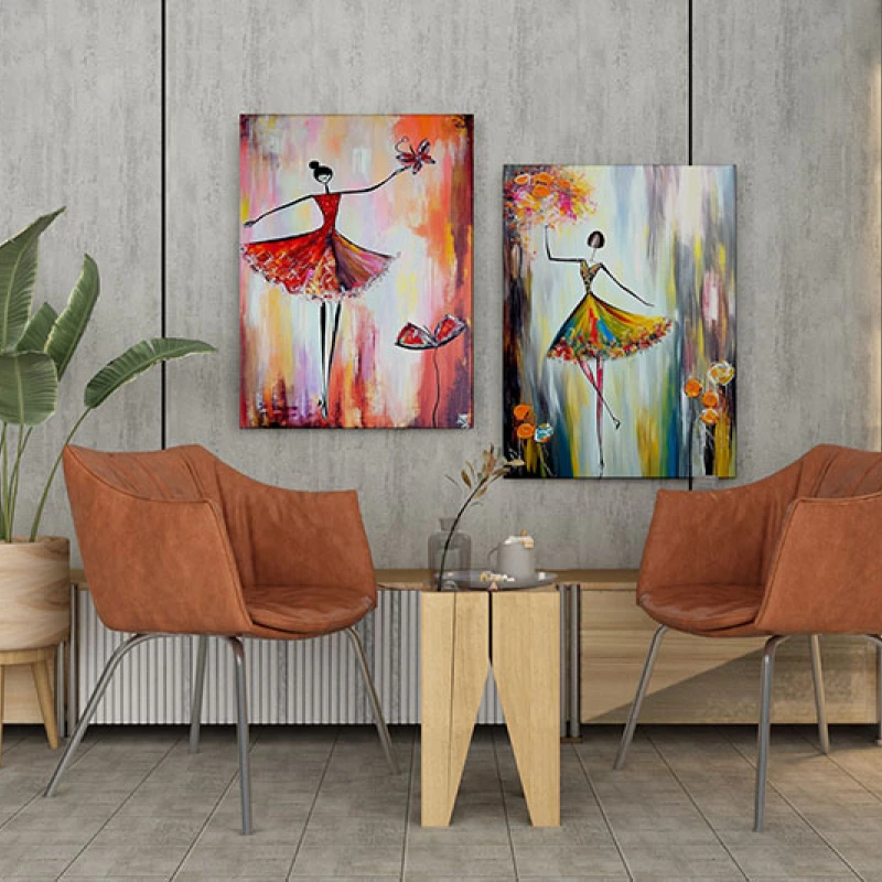 Armonia Miscarii - Set 2 Tablouri