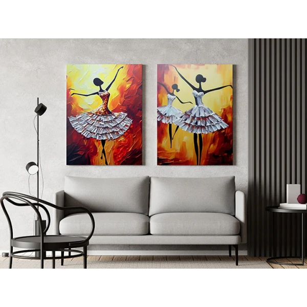 Dansul Focului - Set 2 Tablouri