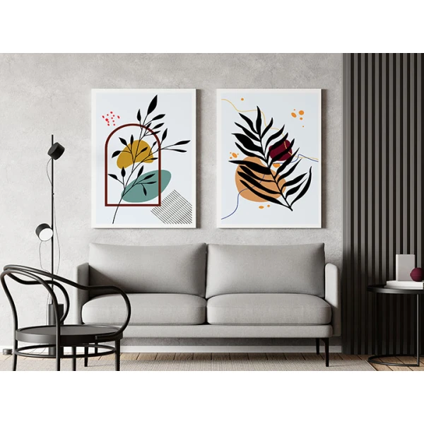 Simplitate Nordica - Set 2 Tablouri