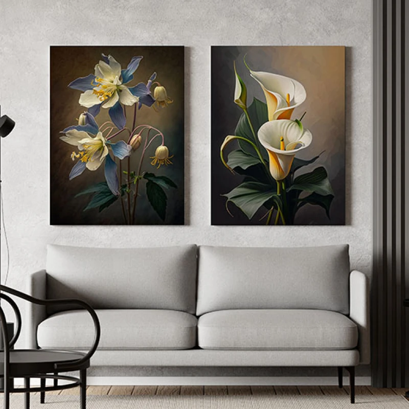 Irisi si Cale - Set 2 Tablouri