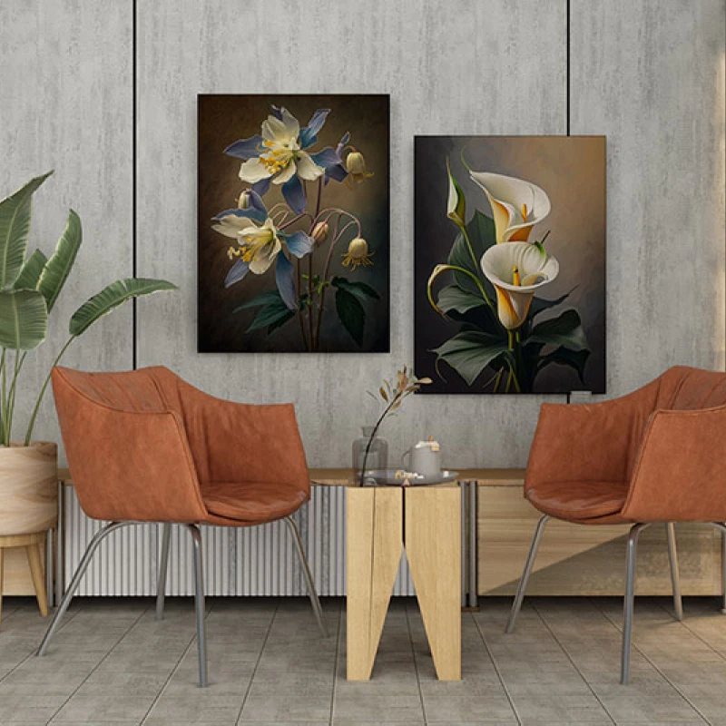 Irisi si Cale - Set 2 Tablouri