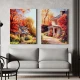 Casute in Natura - Set 2 Tablouri Casute in Natura - Set 2 Tablouri