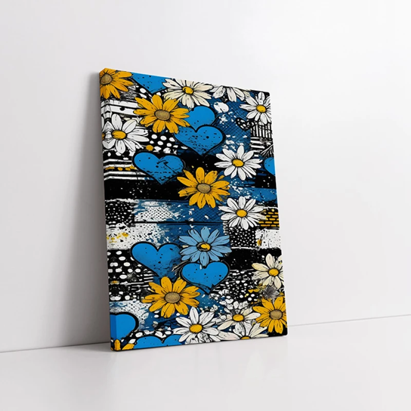 Emoții de Primăvară - Set 2 Tablouri Abstracte