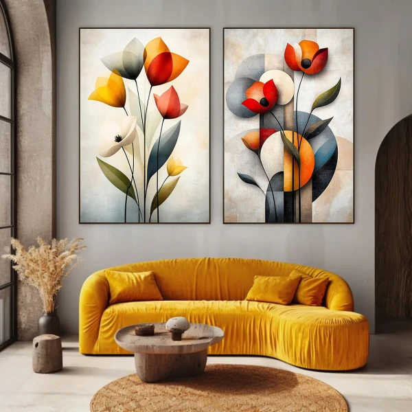 Fior de Primăvară - Set 2 Tablouri