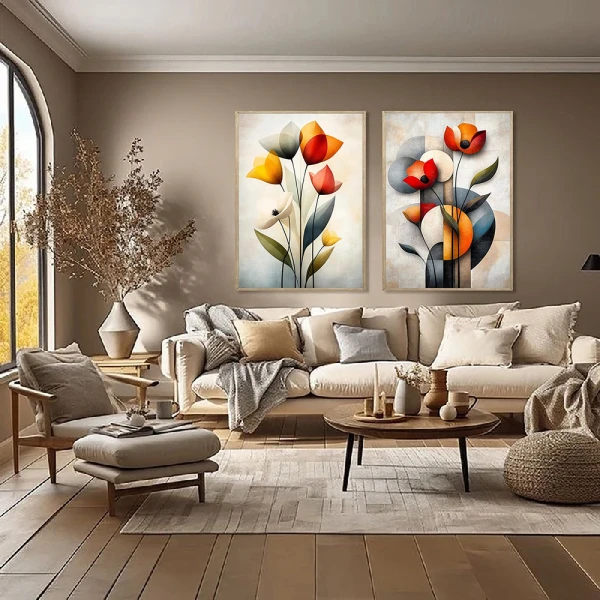 Fior de Primăvară - Set 2 Tablouri