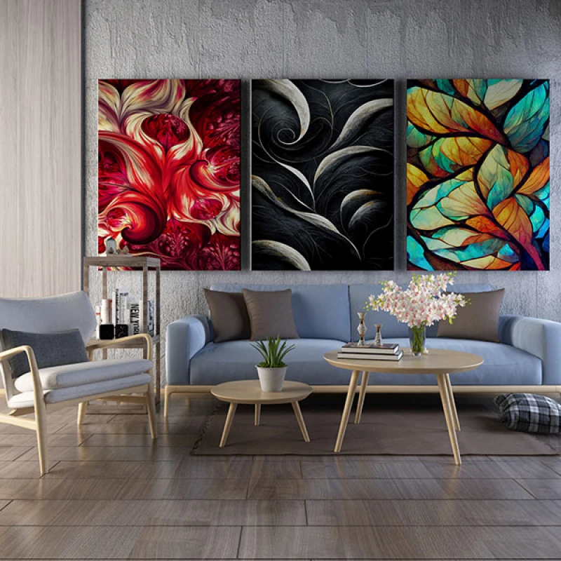 Ritmurile Fine ale Naturii - Set 3 Tablouri