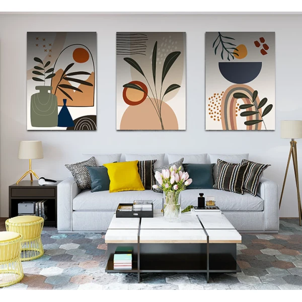 Verde Natura - Set 3 Tablouri