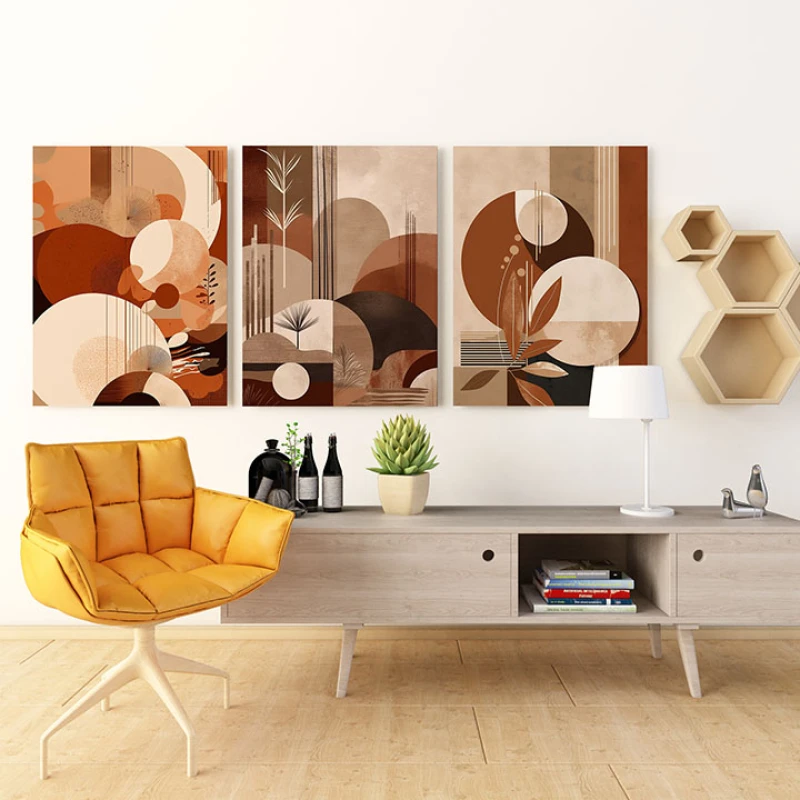 Peisaj de Vis - Set 3 Tablouri