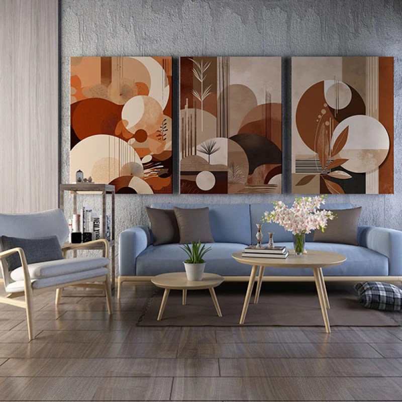 Peisaj de Vis - Set 3 Tablouri