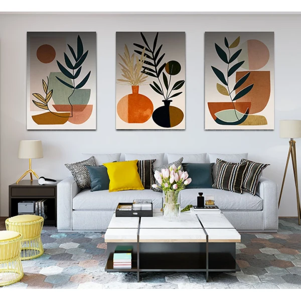 Arta Moderna Minimala - Set 3 Tablouri